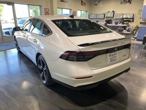 White 2024 Honda Accord Hybrid Sport