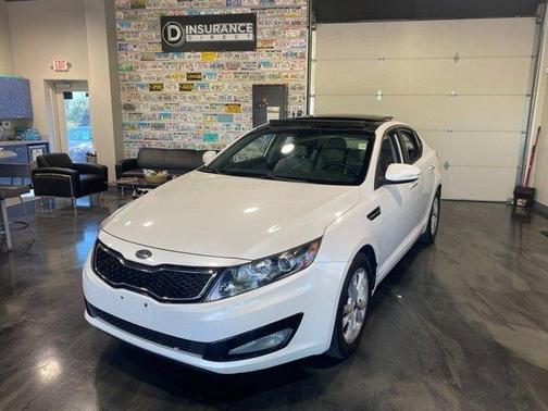 Snow White Pearl 2011 Kia Optima EX