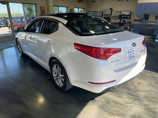 Snow White Pearl 2011 Kia Optima EX