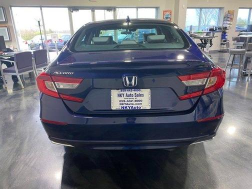 Blue 2020 Honda Accord EX 1.5T