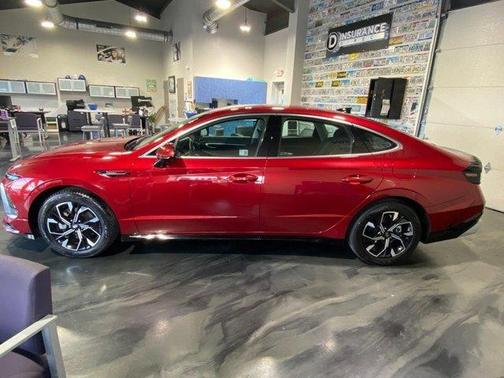 Red 2025 Hyundai SONATA SEL
