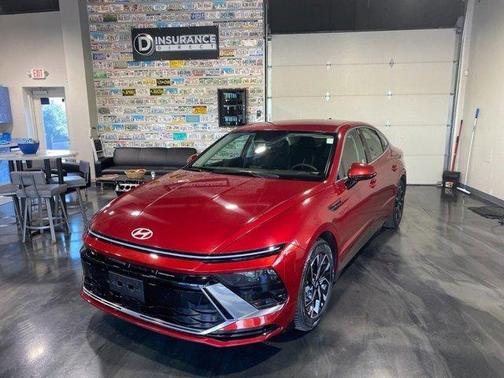 Red 2025 Hyundai SONATA SEL