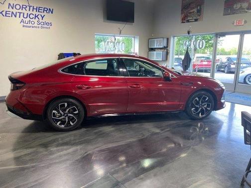 Red 2025 Hyundai SONATA SEL