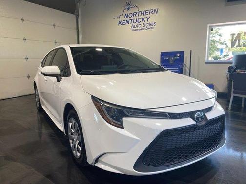White 2021 Toyota Corolla LE