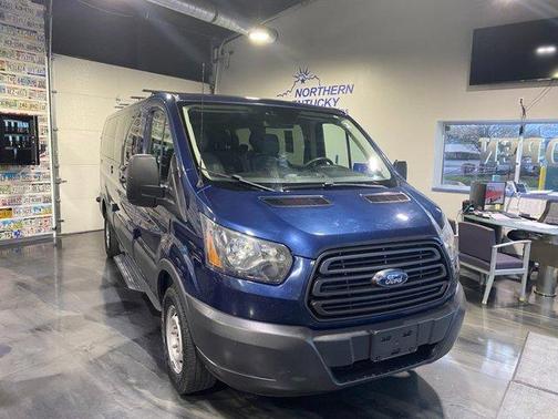 Blue 2015 Ford Transit-350 XLT