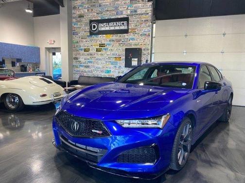 Blue 2023 Acura TLX Type S w/Performance Tire