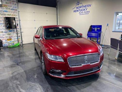 Red 2018 Lincoln Continental Premiere