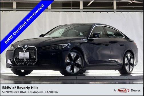 Tanzanite Blue II Metallic 2023 BMW i4 Gran Coupe eDrive35