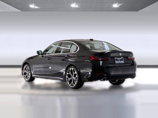 Jet Black 2025 BMW 330 330i