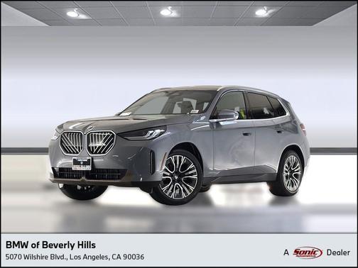 Skyscraper Gray Metallic 2025 BMW X3 30 xDrive