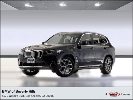 Black Sapphire Metallic 2024 BMW X3 sDrive30i
