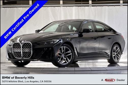 Black Sapphire Metallic 2023 BMW 430 Gran Coupe i