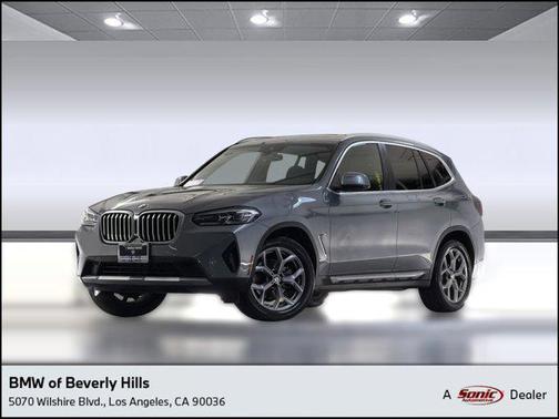 Skyscraper Gray Metallic 2023 BMW X3 sDrive30i
