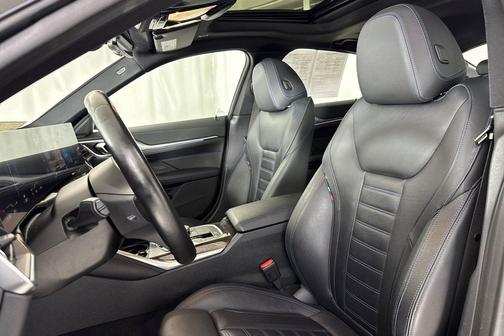 Black Sapphire Metallic 2023 BMW i4 Gran Coupe M50