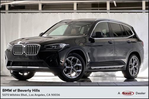 Jet Black 2024 BMW X3 sDrive30i