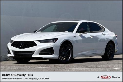 Platinum White Pearl 2025 Acura TLX A-Spec