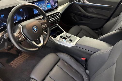 Black Sapphire Metallic 2023 BMW i4 Gran Coupe eDrive40