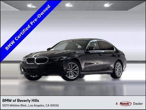 Black Sapphire Metallic 2024 BMW 330 330i