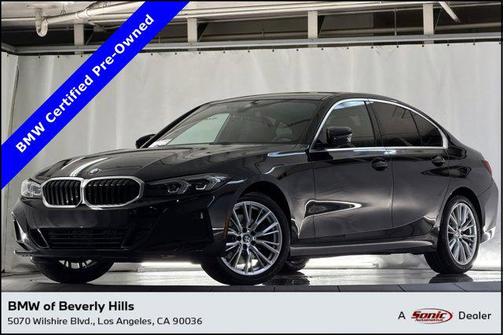 Black Sapphire Metallic 2024 BMW 330 330i