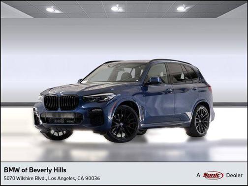 Phytonic Blue Metallic 2021 BMW X5 M50i