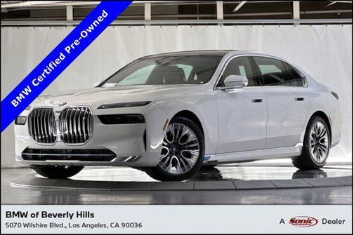 Alpine White 2023 BMW i7 xDrive60