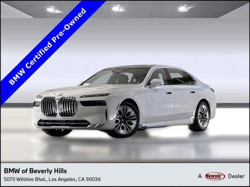 Alpine White 2023 BMW i7 xDrive60