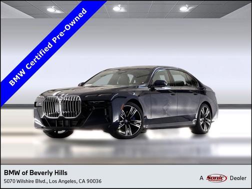 Tanzanite Blue II Metallic 2023 BMW 740 i