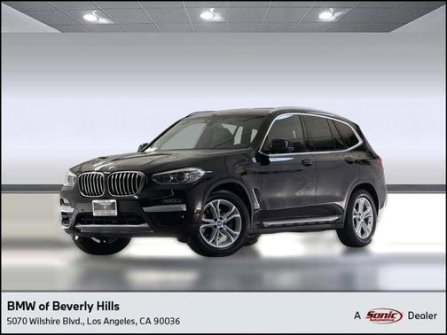 Jet Black 2020 BMW X3 xDrive30i
