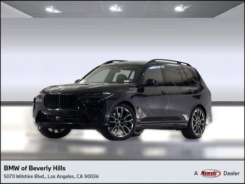 Carbon Black Metallic 2026 BMW X7 xDrive40i