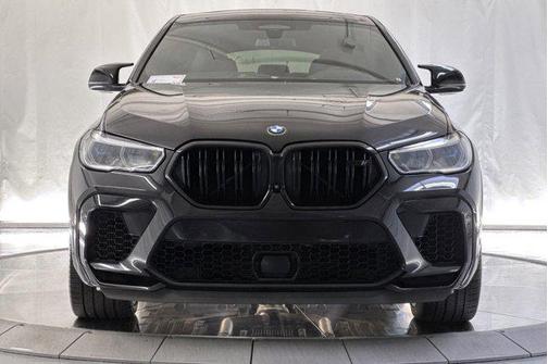 Black Sapphire Metallic 2021 BMW X6 M Sports Activity Coupe