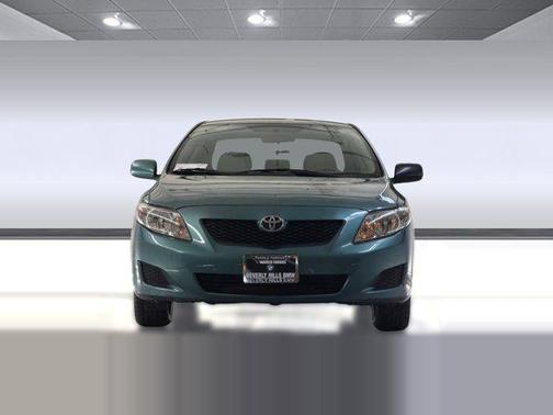 Capri Sea Metallic 2009 Toyota Corolla XLE
