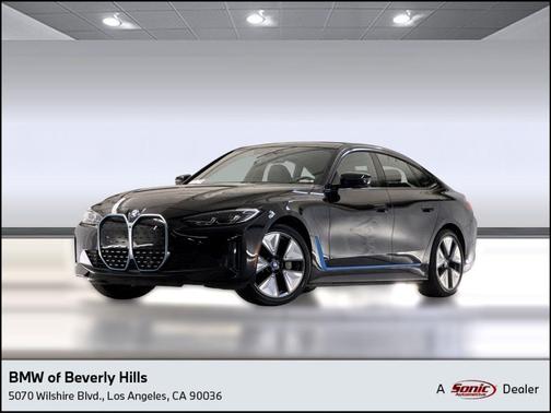 Black Sapphire Metallic 2023 BMW i4 Gran Coupe eDrive40