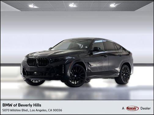 Black Sapphire Metallic 2026 BMW X6 xDrive40i