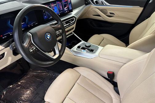 Black Sapphire Metallic 2023 BMW i4 Gran Coupe eDrive40