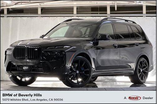Black Sapphire Metallic 2024 BMW X7 M60i