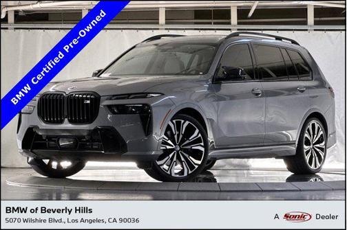 Skyscraper Grey Metallic 2023 BMW X7 M60i