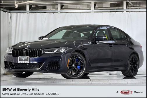 Carbon Black Metallic 2023 BMW 540 i