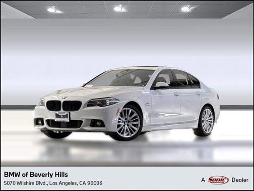 White 2016 BMW 550 xDrive
