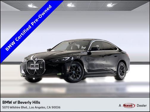 Jet Black 2023 BMW i4 Gran Coupe eDrive35