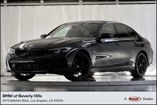 Black Sapphire Metallic 2023 BMW 330e 330e