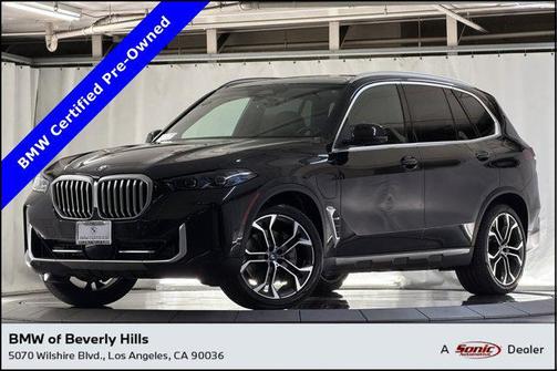 Black Sapphire Metallic 2024 BMW X5 PHEV xDrive50e