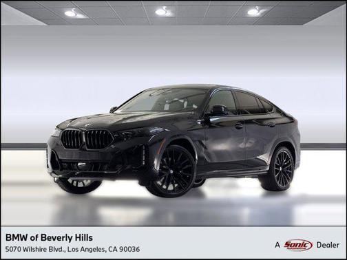 Black Sapphire Metallic 2026 BMW X6 xDrive40i