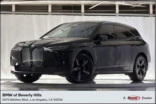 Black Sapphire Metallic 2024 BMW iX xDrive50