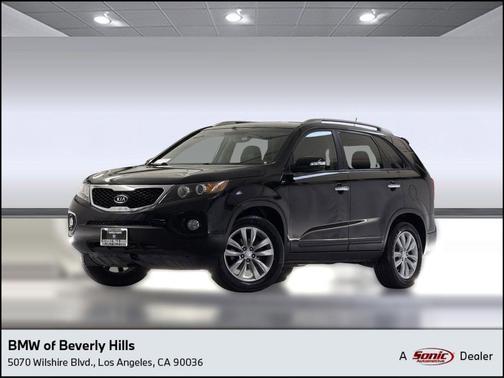 Ebony Black 2011 Kia Sorento EX