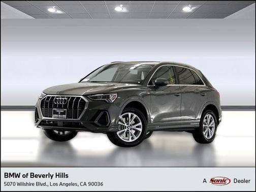 Chronos Gray Metallic 2025 Audi Q3 45 S line Premium Plus