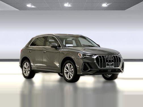 Chronos Gray Metallic 2025 Audi Q3 45 S line Premium Plus