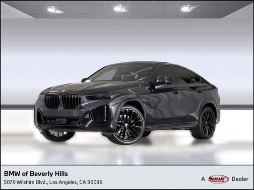Black Sapphire Metallic 2026 BMW X6 xDrive40i
