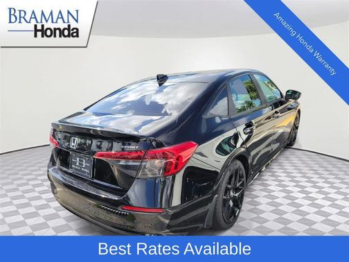 Black 2023 Honda Civic Sport