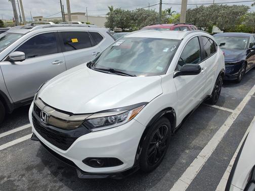 Platinum White Pearl 2022 Honda HR-V Sport