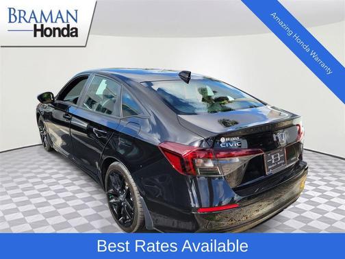 Black 2025 Honda Civic Hybrid